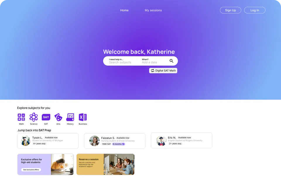 Flux desktop design