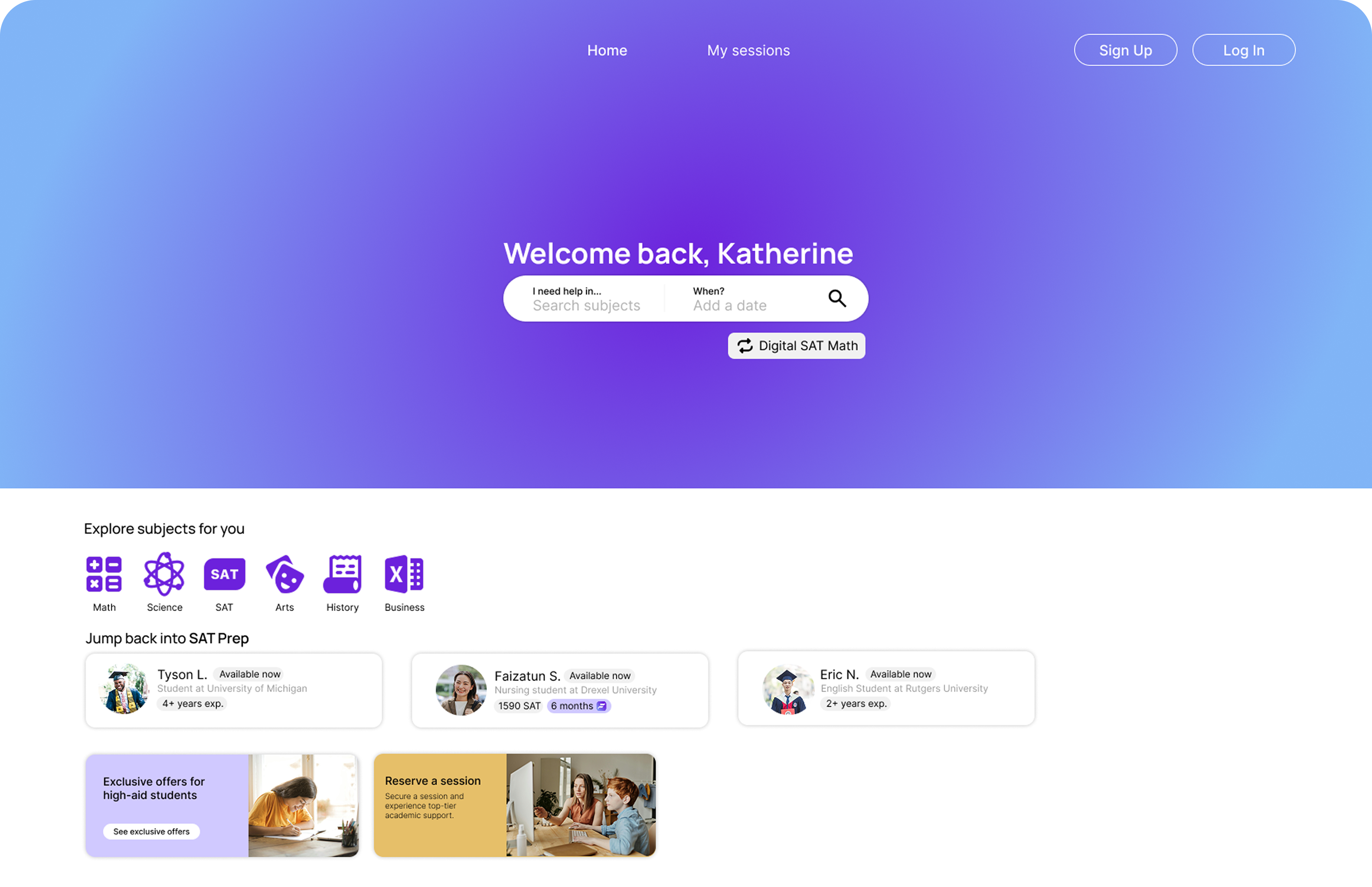 Flux desktop design